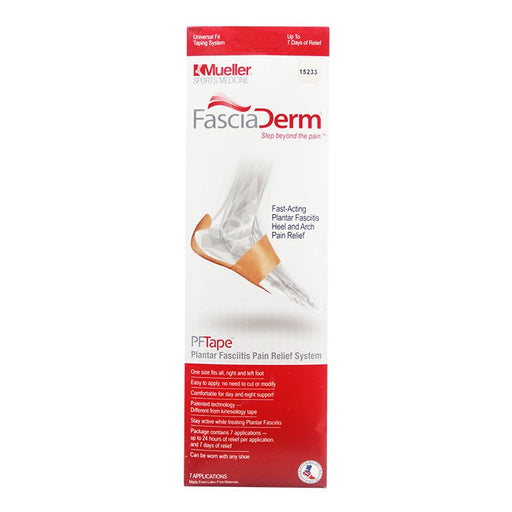Mueller Sports Pftape System For Plantar Fasciitis, 7 Applications - New - Farmacias Arrocha