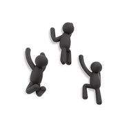 Umbra Buddy Ganchos Para Guindar 3Pcs Negro - Farmacias Arrocha