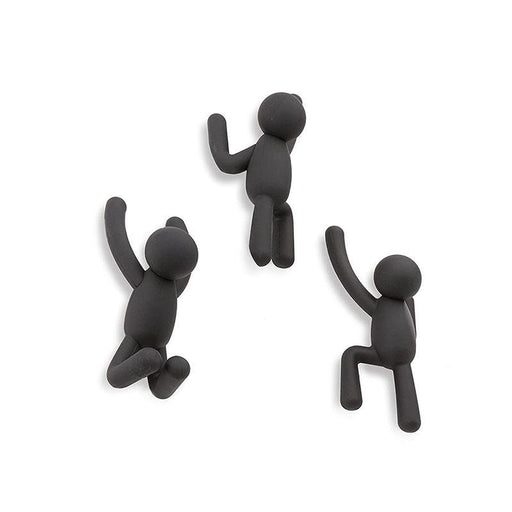 Umbra Buddy Ganchos Para Guindar 3Pcs Negro - Farmacias Arrocha
