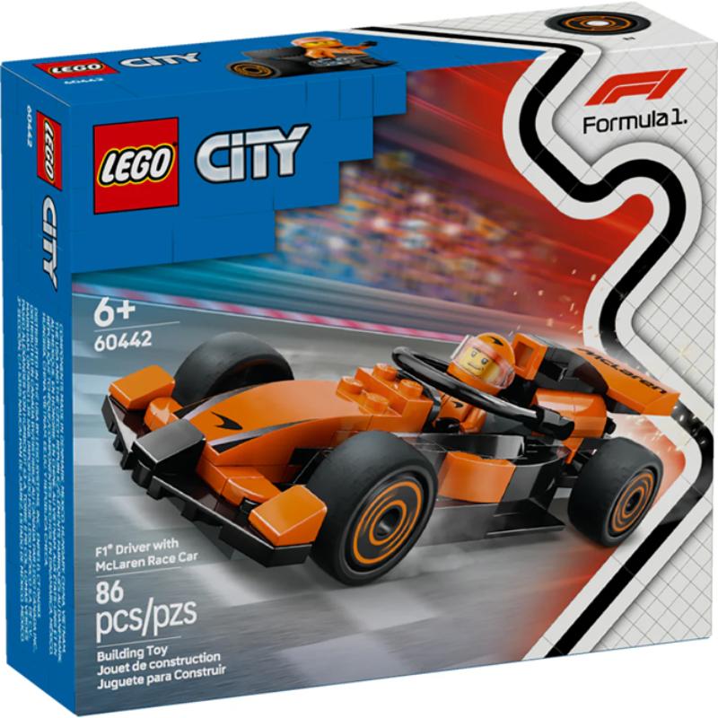 Lego City Piloto de F1 con Coche McLaren - Farmacias Arrocha