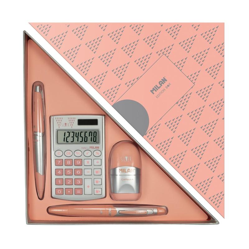 Milan Caja De Regalo Escolar Rosa - Farmacias Arrocha