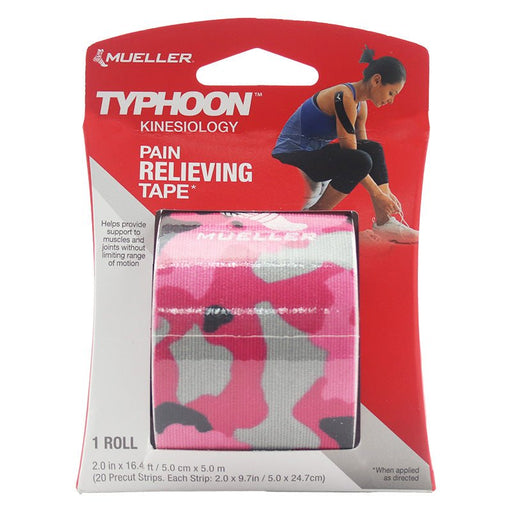 Mueller Sports Kinesiology Tape Istrip Roll Pink Camo - Farmacias Arrocha