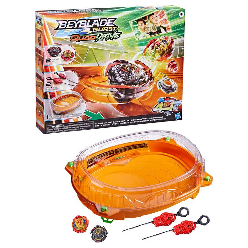 Beyblade Burst Quaddrive - Set De Combate Vector Cósmico - Farmacias Arrocha