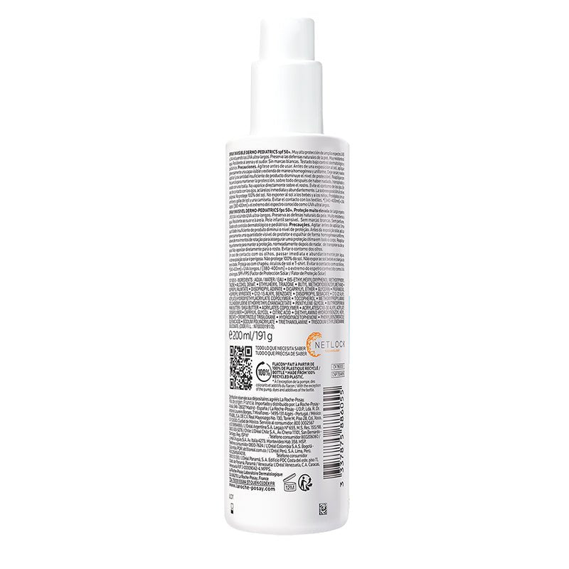 La Roche Posay Protector Solar Anthelios Dermopediátrico Spf50+ 200Ml - Farmacias Arrocha