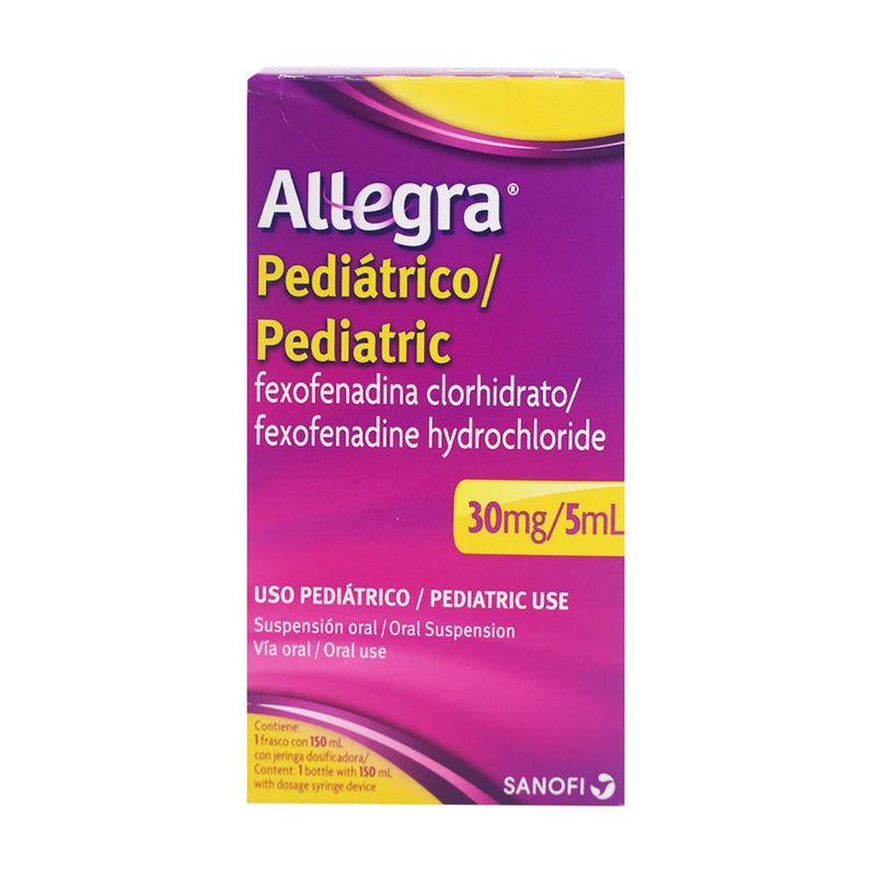 Allegra 30Mg 5Ml Jarabe Pediatrico Su - Farmacias Arrocha