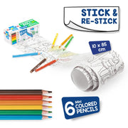 Carioca Mini Coloring Roll Abc Pencil - Farmacias Arrocha