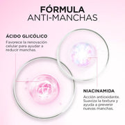 Sérum Facial L'Oréal Paris Glycolic Bright antimanchas Ácido Glicólico y Niacinamida 30 - Farmacias Arrocha
