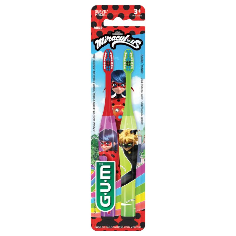 Gum Cepillo Lady Bug 2Pz - Farmacias Arrocha
