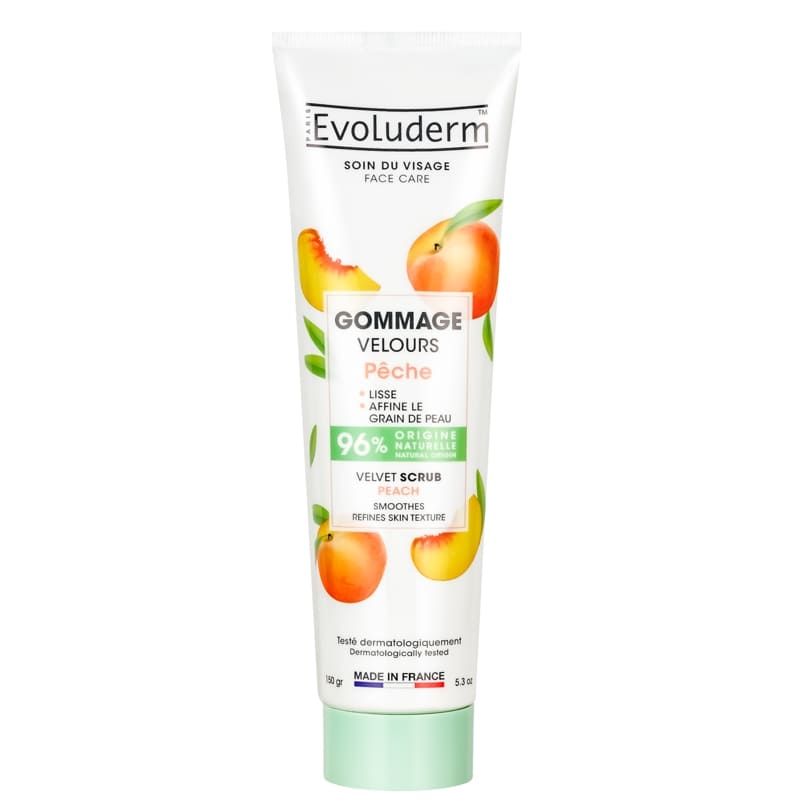 Evoluderm Velvet Peach Scrub - Farmacias Arrocha