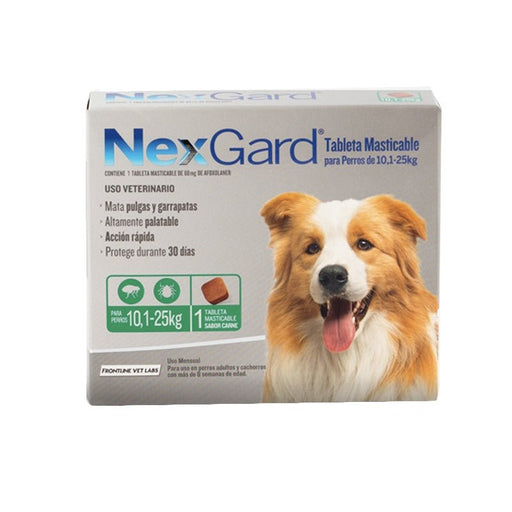 Nexgard De 10,1 A 25 Kgr - Farmacias Arrocha