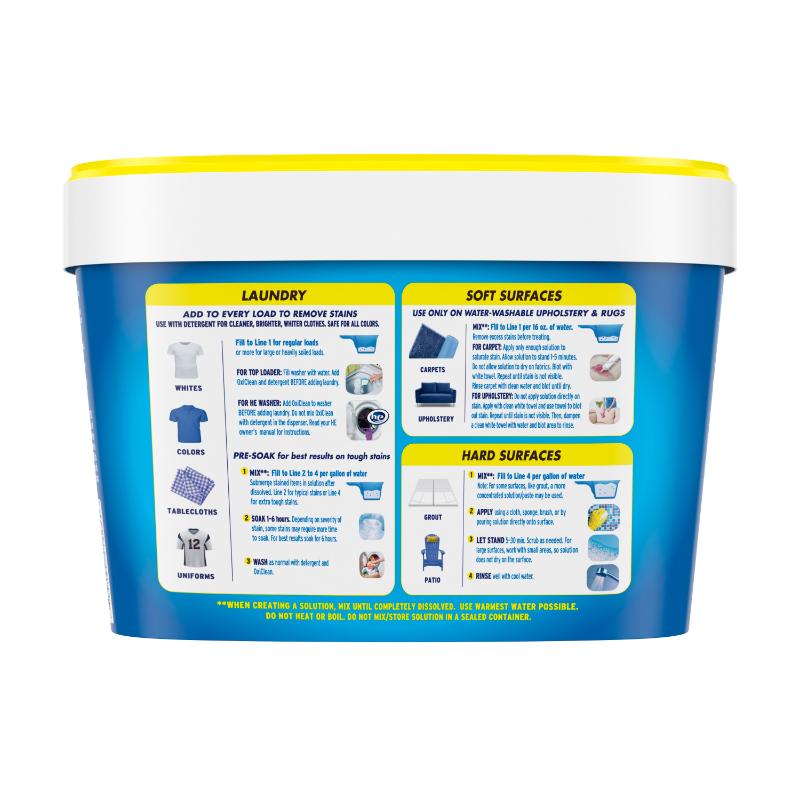 Oxiclean Removedor De Manchas En Polvo 3Lbs - Farmacias Arrocha