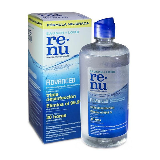 Baush & Lomb Renu Advance Solución Multiproposito 355ml - Farmacias Arrocha