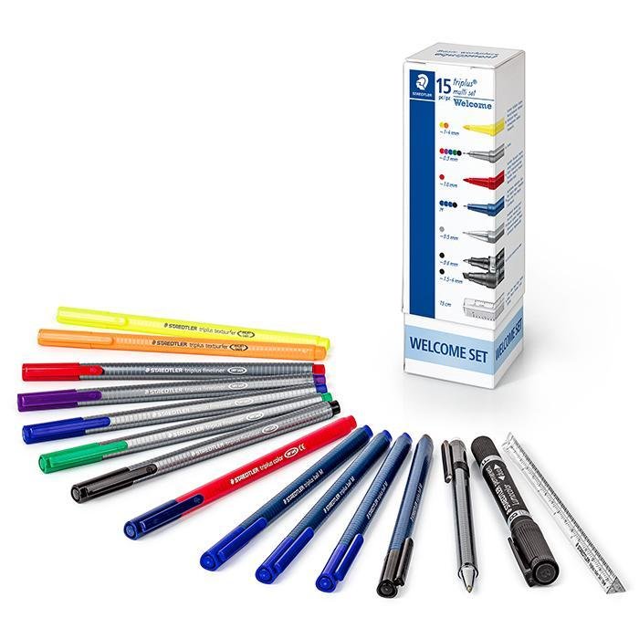 Staedler Triplus Multi Set Welcome 15 Pcs - Farmacias Arrocha