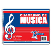 Corsario Libreta Espiral Musica Senc (40) - Farmacias Arrocha
