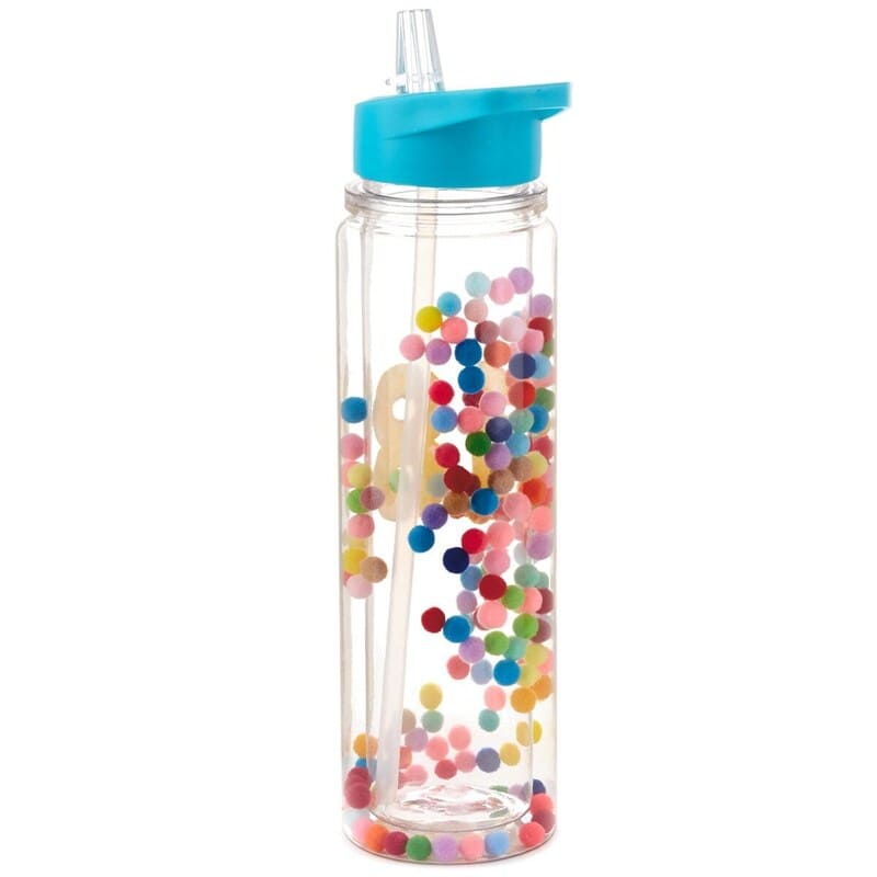 Hallmark Botella De Agua Con Pompones Cumpleaños 18 - Farmacias Arrocha