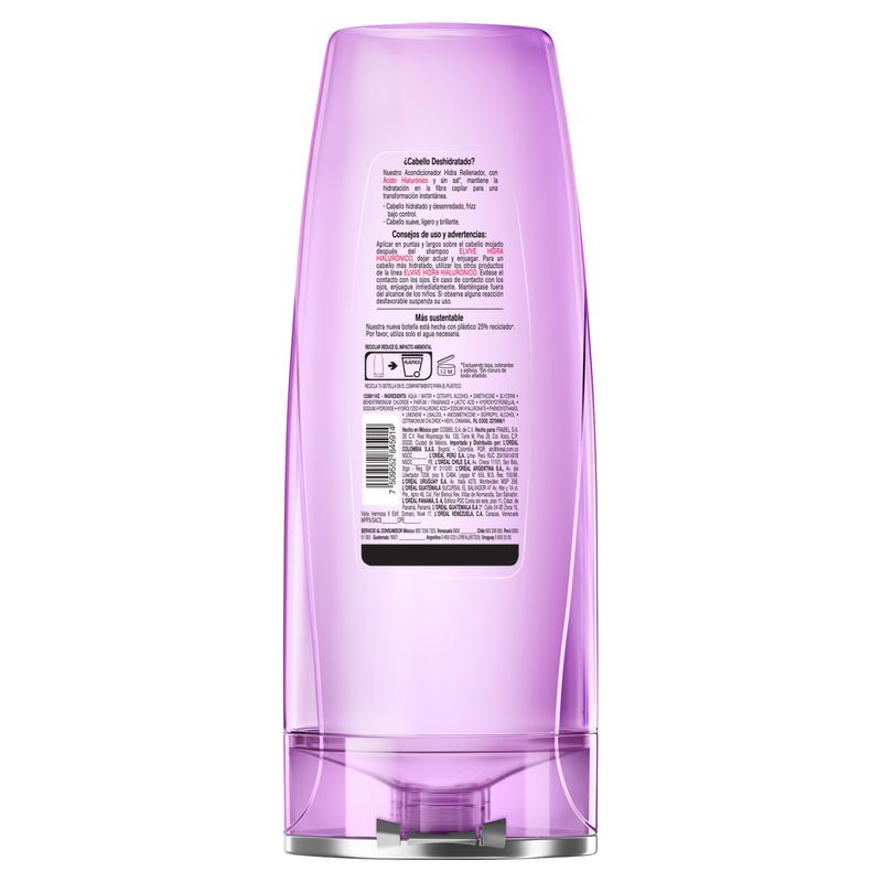 Elvive Hidra Hialuronico Acondicionador 370ml  - Farmacias Arrocha