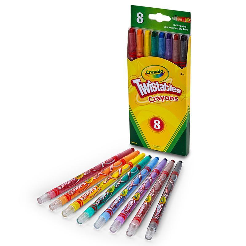 Crayola Lc Cryn Twist Latm 8C 24Pk - Farmacias Arrocha