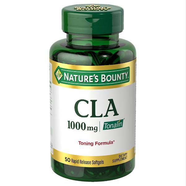 Nature's Bounty CLA Tonalin 100mg X 50 Softgels - Farmacias Arrocha