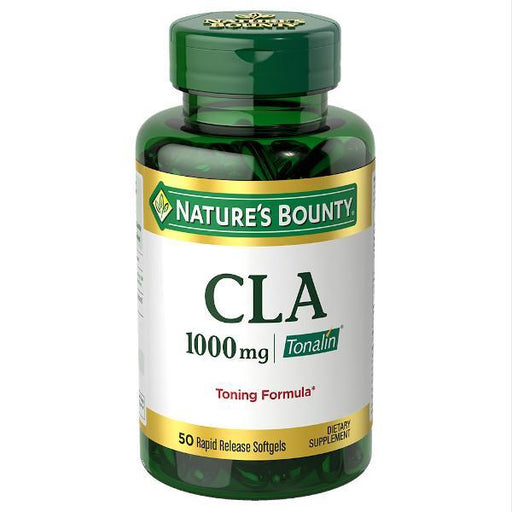 Nature's Bounty CLA Tonalin 100mg X 50 Softgels - Farmacias Arrocha