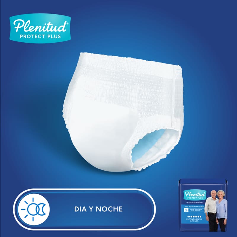 Ropa Interior Desechable Adulto Plenitud Protect Plus P/M 16U - Farmacias Arrocha