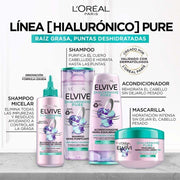 L'Oreal Elvive Tratamiento Hidra Hialurónico Pure 300 G - Farmacias Arrocha