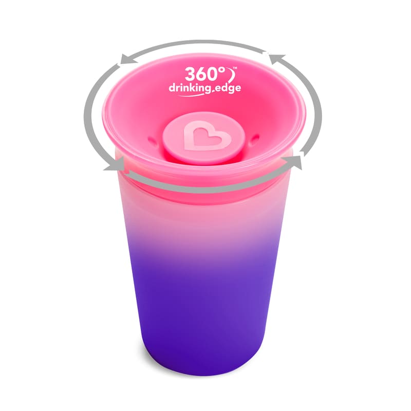 Munchkin Vaso Mircale 360 9Oz. Color Reveal - Farmacias Arrocha