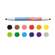 Carioca Bi Color Box 6Pcs Felt Tip Pens - Farmacias Arrocha