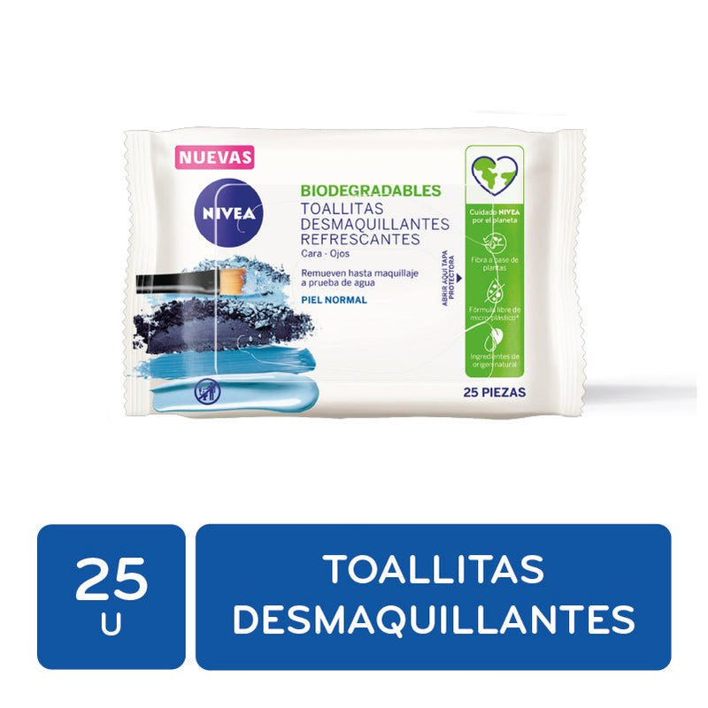 Nivea Face Toallitas Normal 6/25 Pc - Farmacias Arrocha