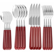 Gibson Juego de Cubiertos 16 Piezas Rojo - Farmacias Arrocha