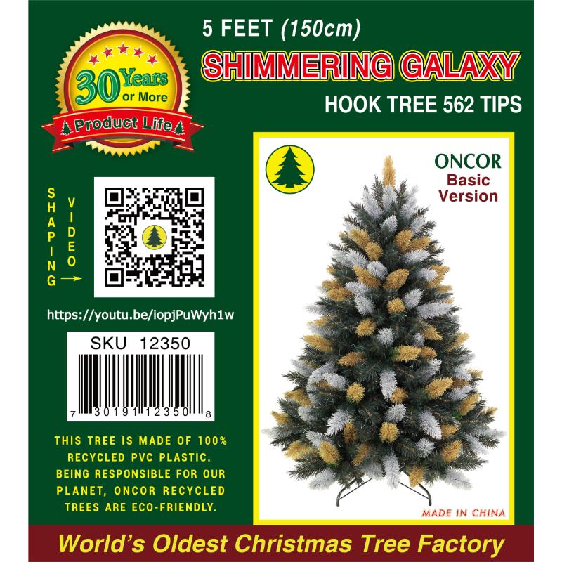 Oncor Pino de 5' Modelo Shimmering Galaxy Tree - Farmacias Arrocha