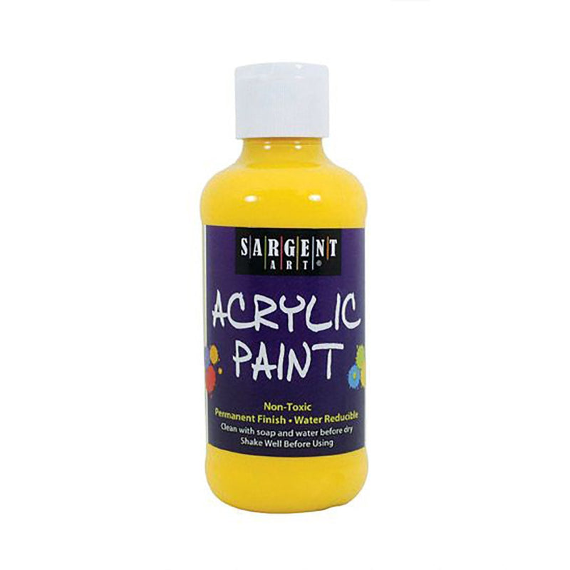 Sargent Yellow Neon Acrylic 8Oz - Farmacias Arrocha