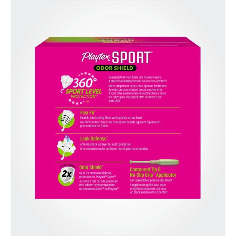 Playtex Tampones Sport Desororant Regular 18Ct - Farmacias Arrocha