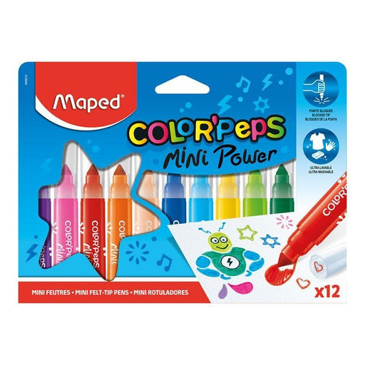 Maped Marcador Color Peps Mini Jumbox12 - Farmacias Arrocha