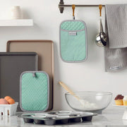 Kitchen Aid Set Manoplas Para Ollas 7"x10" Menta - Farmacias Arrocha
