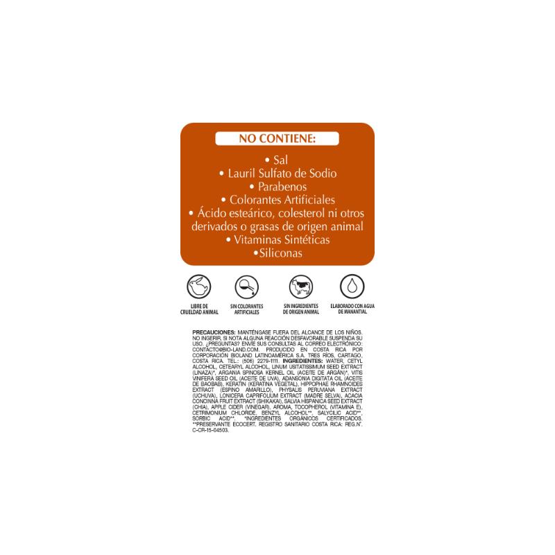 Bioland Crema para Peinar Linaza 400 ml - Farmacias Arrocha