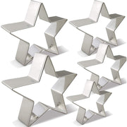 Metaltex Moldes Para Cortar Galletas Estrella 5Pzas - Farmacias Arrocha