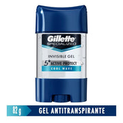 Gel Antitranspirante Gillette Specialized Cool Wave 82 g - Farmacias Arrocha