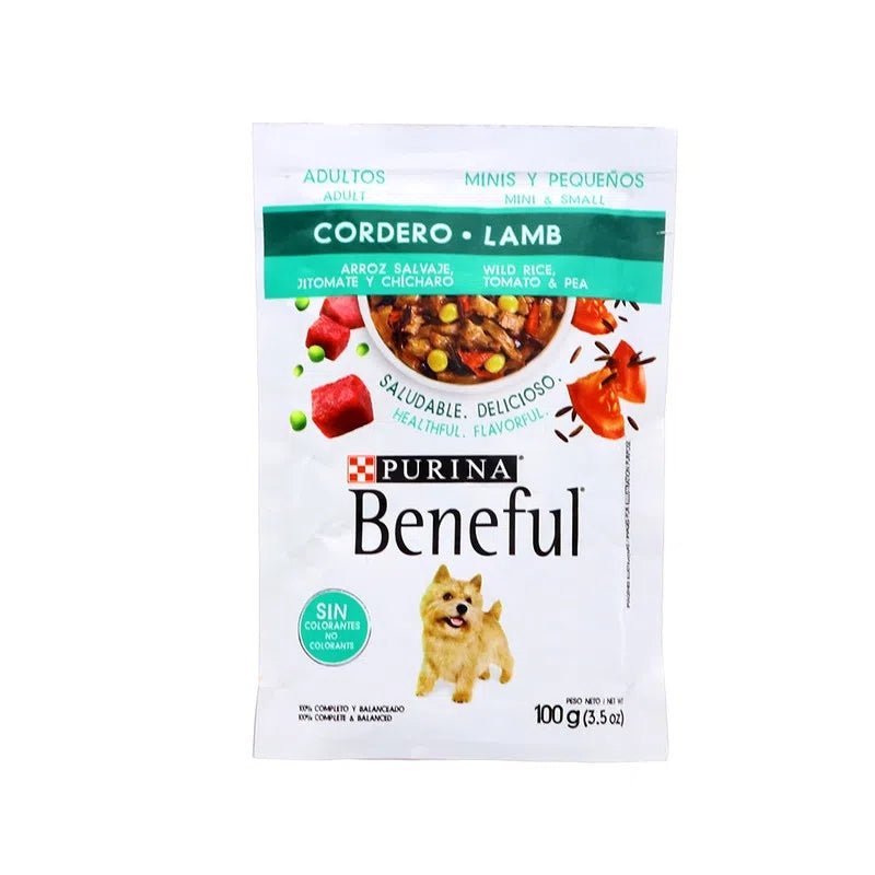 Purina Beneful Cachorro Comida Húmeda - Cordero 100 Gr - Farmacias Arrocha
