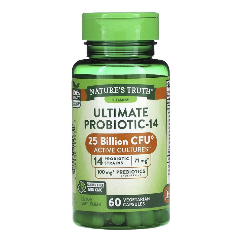 Nature'S Truth Probiotic 14 25 Billion - Farmacias Arrocha