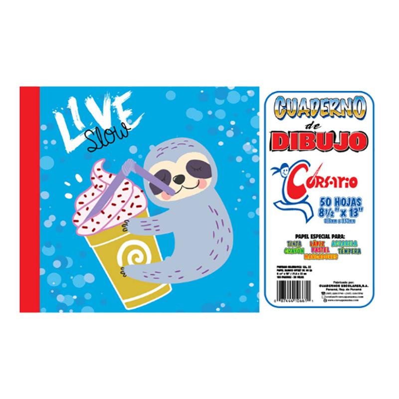 Corsario Cuaderno Dibujo Color 8.5X13 (36) - Farmacias Arrocha