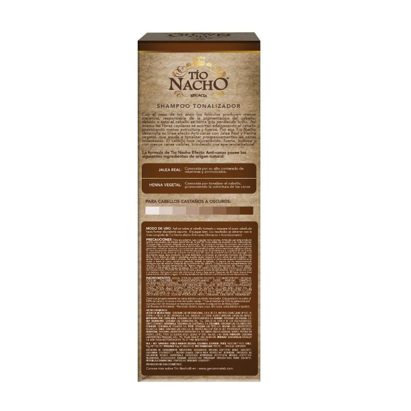 Tío Nacho Shampoo Sustentable Henna Glbâ  415Ml/12 - Farmacias Arrocha
