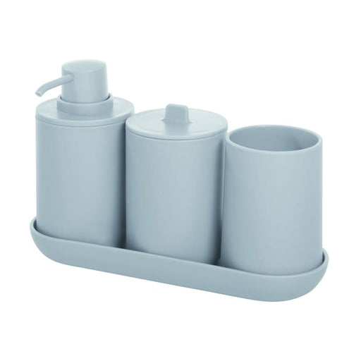 iDesign Cade Bathroom Accessories Matte Gray - Farmacias Arrocha