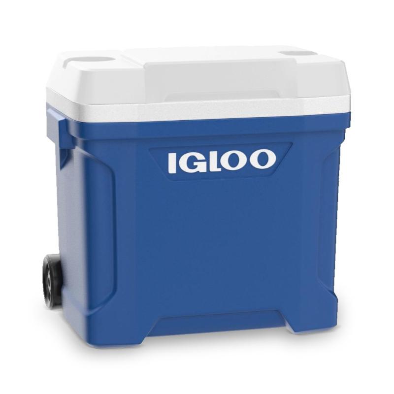 Igloo Hielera Azul Con Ruedas 30Qt - Farmacias Arrocha