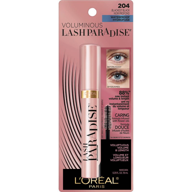 L’Oréal Paris Volumen Lash Paradise Waterproof Mascara De Pestañas - Farmacias Arrocha