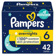 Pañales Pampers Swaddlers Overnight Talla 6, 42 unidades - Farmacias Arrocha