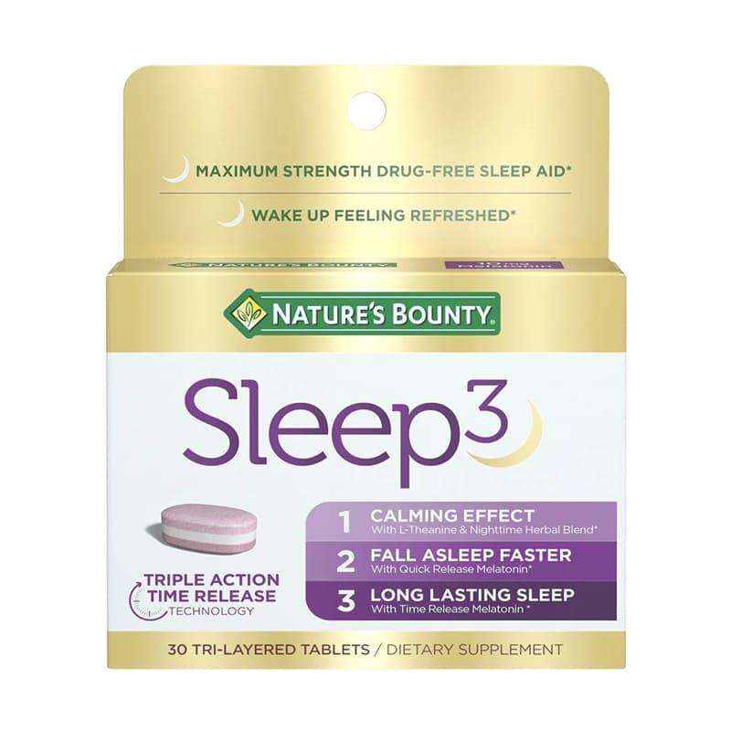 Nature's Bounty Sleep3 Tri - Layer Melatonin 10Mg 30Tabs - Farmacias Arrocha