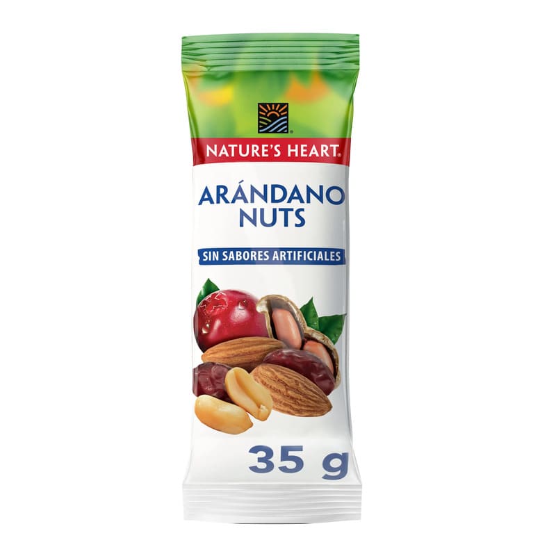 Nature Heart Arandano Nuez 35Gr - Farmacias Arrocha
