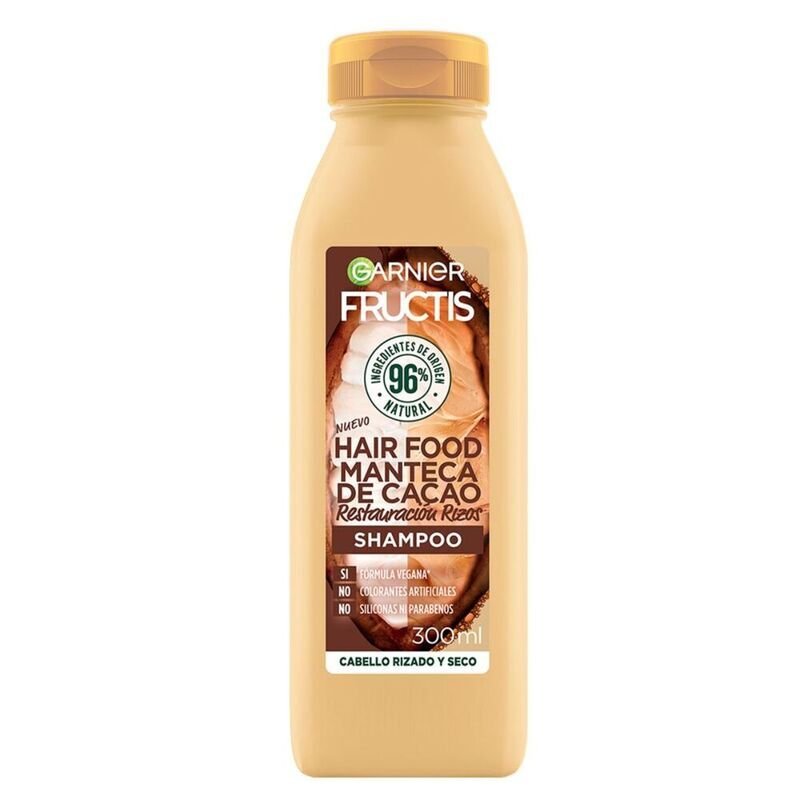 Garnier Shampoo Para Rizos Hair Food Manteca De Cacao 300Ml - Farmacias Arrocha
