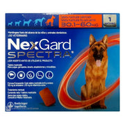 Card Nexgard Spectra 30.1 - 60Kg - Farmacias Arrocha