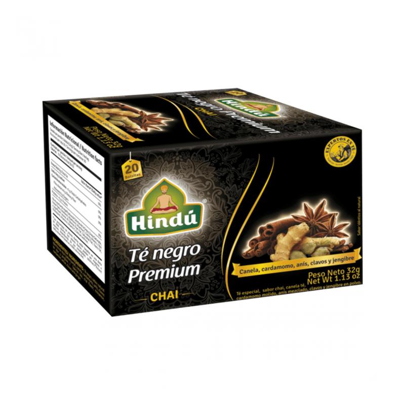 Te Hindu Negro Premium Chai - Farmacias Arrocha